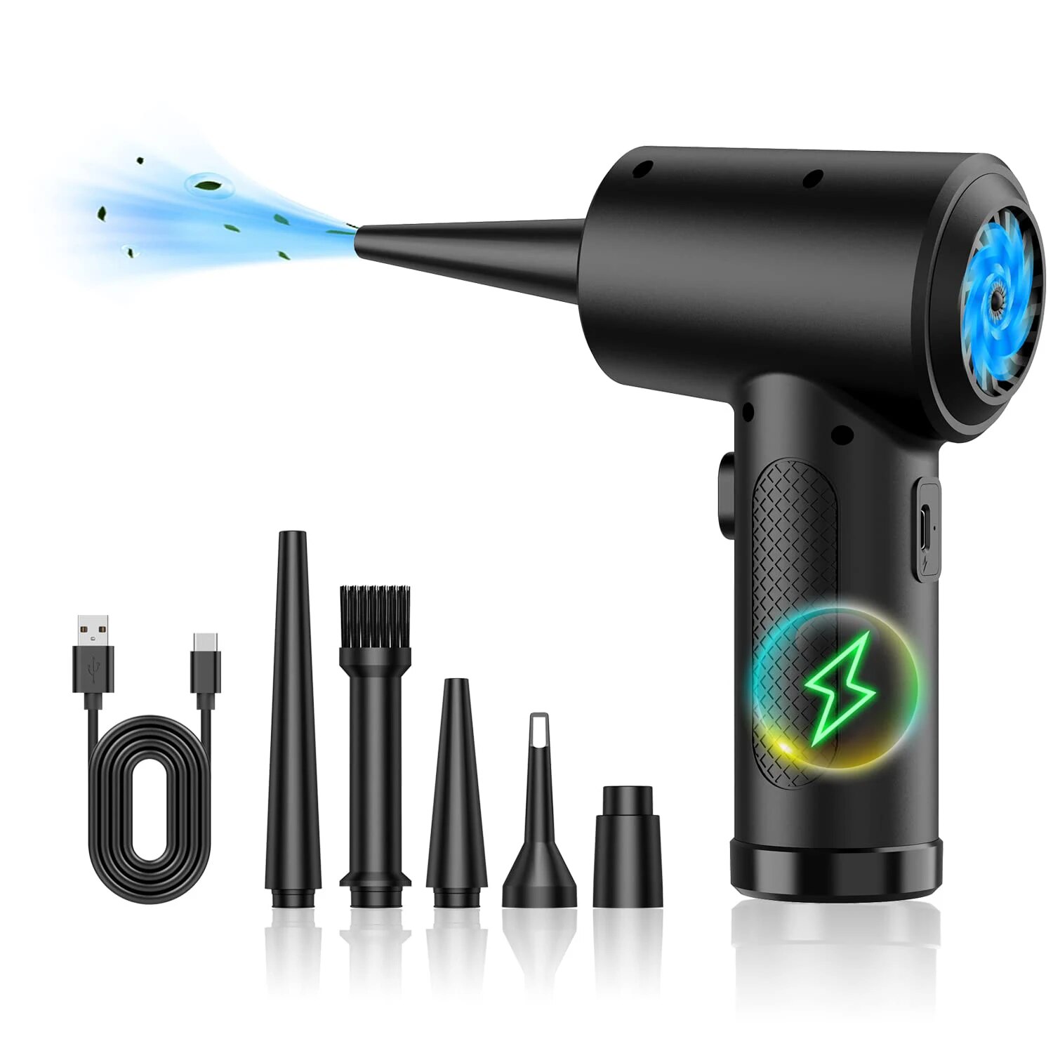Dryer Car Blower - 압축 공기 먼지 떨이 전기 충전식