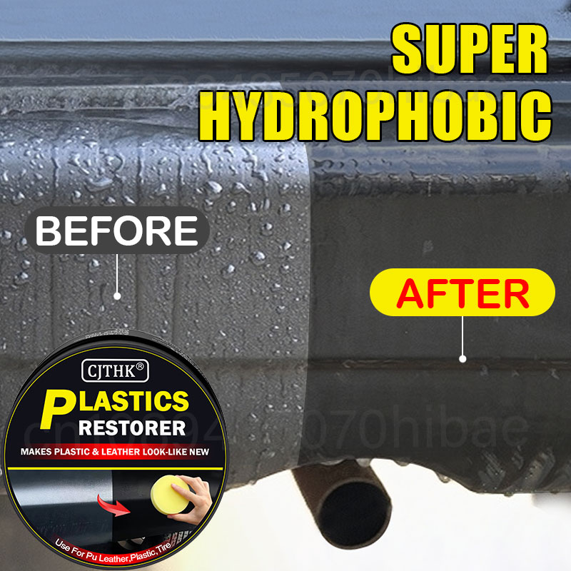 자동차 플라스틱 복원제 블랙 광택 복원 자동차 세척제  - Trim Restorer Plastic 리뷰 및 가격