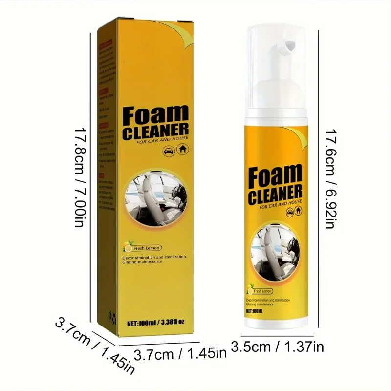 자동차 내부 시트 다기능 폼 클리너 가죽 세척 자동차  - Leather Cleaner Interior 리뷰 및 가격