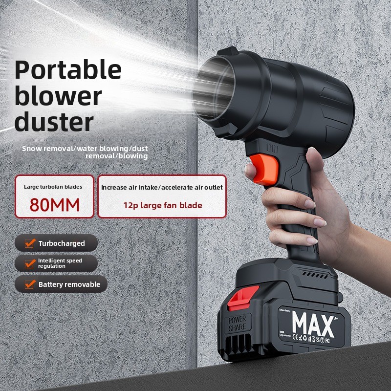 강력한 21V 무선 터보 블로워 휴대용 전기 터보 제트 - Dryer Car Blower 리뷰 및 가격