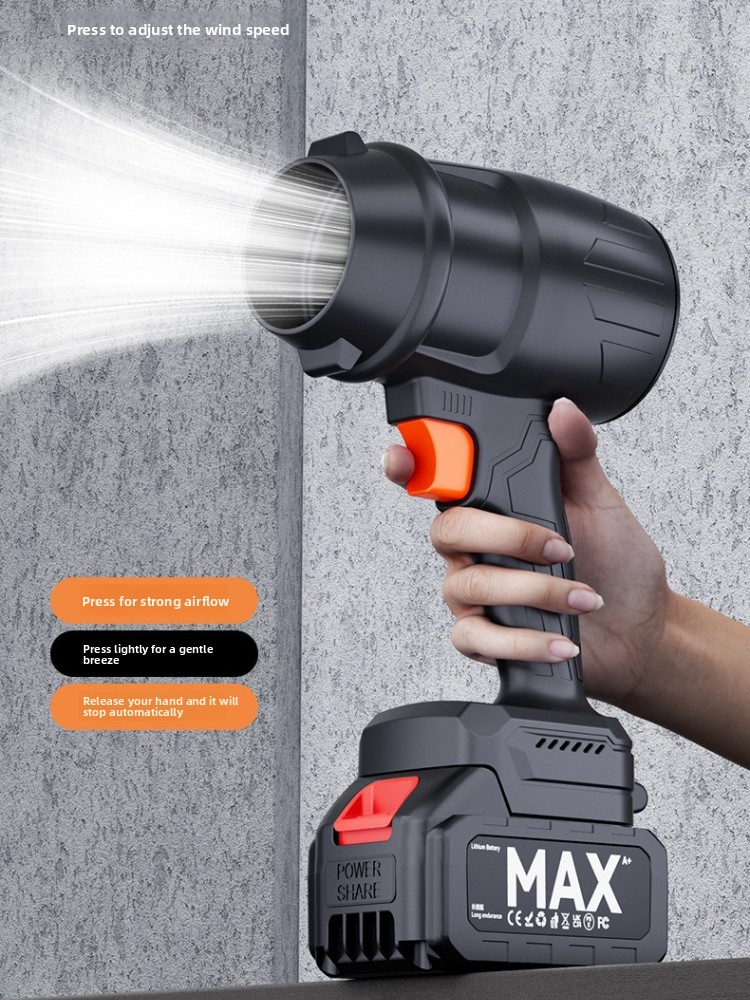 강력한 21V 무선 터보 블로워 휴대용 전기 터보 제트 - Dryer Car Blower 리뷰 및 가격