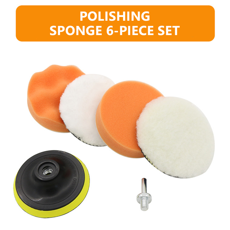 6개/세트 자동차 광택 스폰지 패드 키트 폼 패드 버퍼 - Polish Pad Set Buffer 리뷰 및 가격