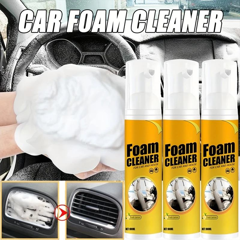 다기능 폼 클리너 자동차 내부 강력한 오염 제거 루프  - Leather Cleaner Interior 리뷰 및 가격