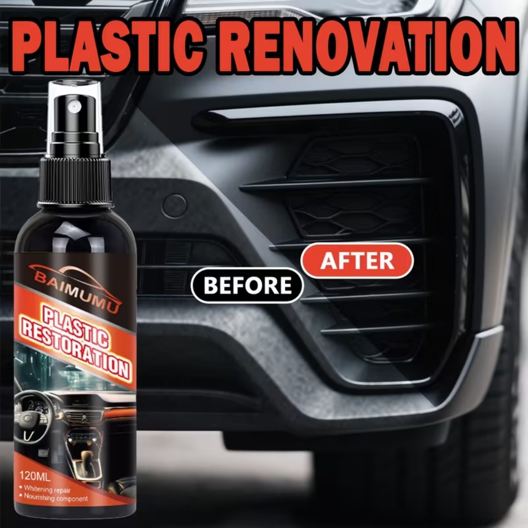 120ml 자동차 플라스틱 복원 스프레이, 대시보드 및 - Trim Restorer Plastic 리뷰 및 가격